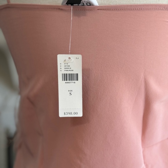 Host pick!!💖Anthropologie x Delfi Collective Asymmetrical Silk Faux Feather Top - Picture 5 of 6